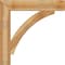 Ekena Millwork Thorton Block Rough Sawn Bracket, Western Red Cedar, 6"W x 38"D x 38"H BKT06X38X38THR05RWR - alternate 2